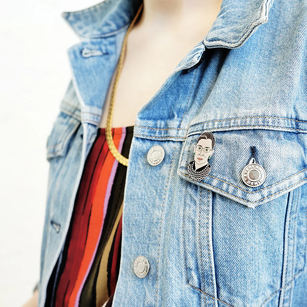 RBG Enamel Pin - Image 3